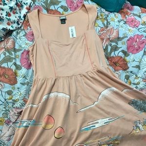 Pretty “Her Universe” pink/peach Star Wars dress